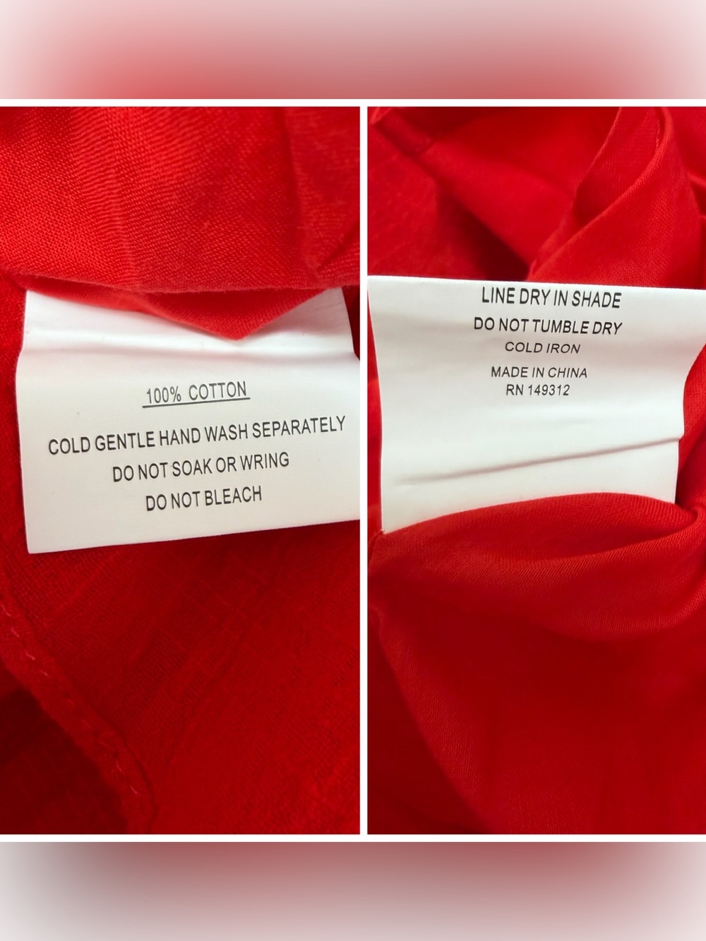 Selfie Leslie Ruffle Mini Dress Strapless Red Size M NWT NEW - Picture 9 of 11